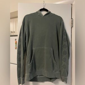 Darkseas green anchor sweat shirt
